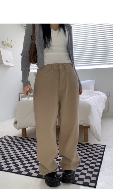 Basic cotton pants [2c]